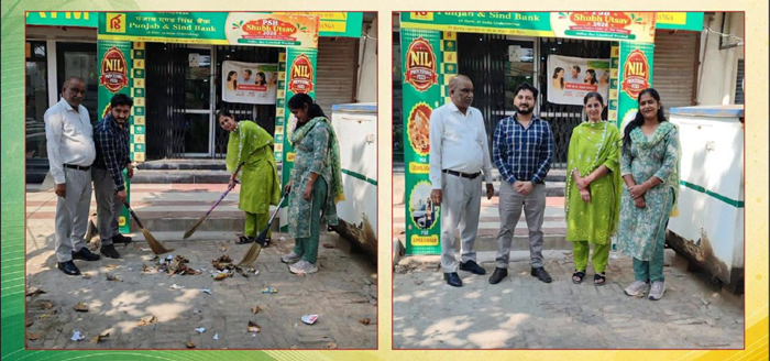 Punjab & Sind Bank’s clean campaign